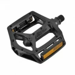 Wellgo, Pedale, MTB/BMX, Aluminiumkörper, Plattformpedal Mit Jeweils 2 Reflektoren, Schwarz, Ca. 283