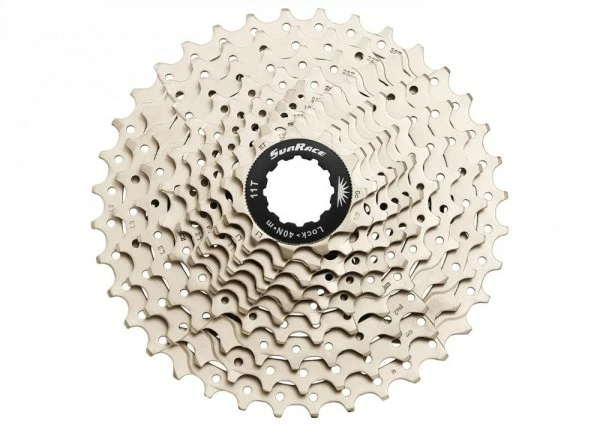 SunRace Kassette CSMS1 TAW 10-fach Fluid Drive Plus 11-36 Zähne 11-13-15-17-19-21-24-28-32-36 Zähne