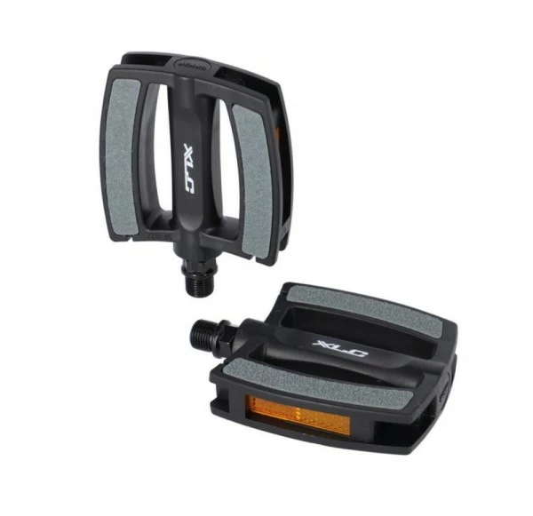 XLC City-/Comfort-Pedal PD-C20 Sandblock, Grau