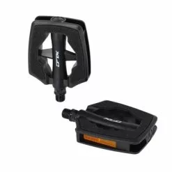 XLC City-/Comfort-Pedal PD-C22 Sandblock, Schwarz