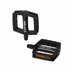 XLC Plattform-Pedal PD-M30 Schwarz Mit Reflektor