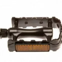 VP Components, Pedale, Trekking, VPE465, Maße 95 X 66 Mm, Schwarz, CrMo-Achse, Kugellager, Mit Refl