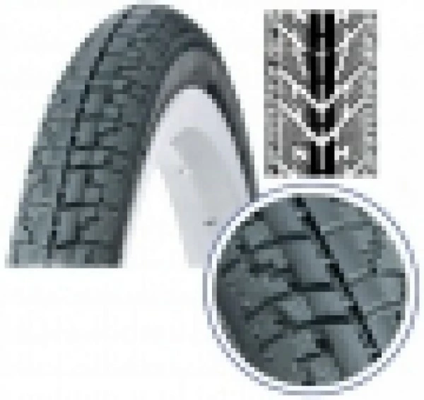 Reifen Dutch Perfect No Flat SRI-59 28x1.65" 42-622 Schwarz Reflex Draht