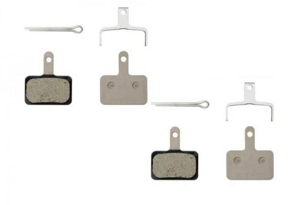 2 X Shimano Scheibenbremsbelag B05S Resin 1 Paar (Einzelverpackung)