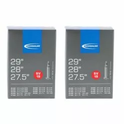 2 X Schwalbe Schlauch SV19 (40/62-584/622/635) - 27,5/28/29 X1.50-2.40" Zoll SV 40mm Sclaverand