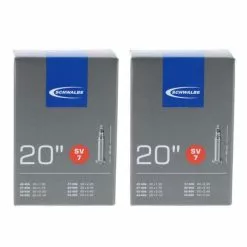 2 X Schwalbe Schlauch SV7 (40/62-406) - 20 Zoll