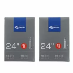2 X Schwalbe Schlauch SV10 (47/62-507) - 24 Zoll