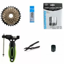 Antriebsset Shimano Freilauf-Schraubzahnkranz MFTZ500 6-fach - 6-teilig