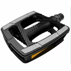 Pedale Trekking / City Kunststoff, Große Trittfläche Mit Auflage, Point, 26022701