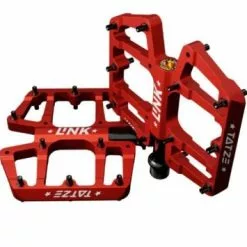 Tatze Pedal LINK Titan Rot Plattform, 14 Pins Je Seite