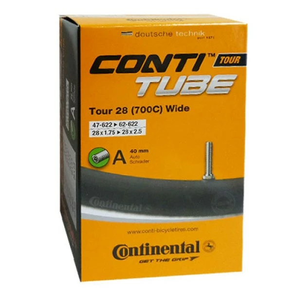 Continental Schlauch Conti Tour 28 Wide 28x1.75-2.5Z 47-62/622 AV 40 Mm