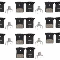 10 X Shimano Scheibenbremsbelag L05A-RF Resin Typ L Kühlrippen Nachfolger Für L03A