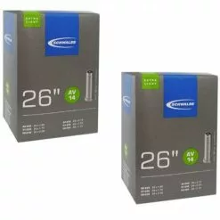 2 X Schwalbe Schlauch AV14 (40/60-559) 26 Zoll