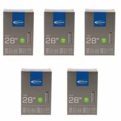 5 X Schwalbe Schlauch AV17 28x1.10-1.75" (28/47-622/635) 28 Zoll AV 40mm