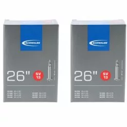 2 X Schwalbe Schlauch SV13 (40/62-559) 26x1.50-2.40" SV 40mm Fahrradschlauch Sclaverand