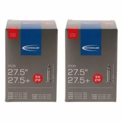 2 X Schwalbe Schlauch SV21F Freeride 27.5x2.10-3.00" (54/75-584) - 27,5 Zoll 650B
