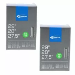 2 X Schwalbe Schlauch AV19 27,5/28/29 X1.50-2.40" (40/62-584/635) - Zoll AV 40mm