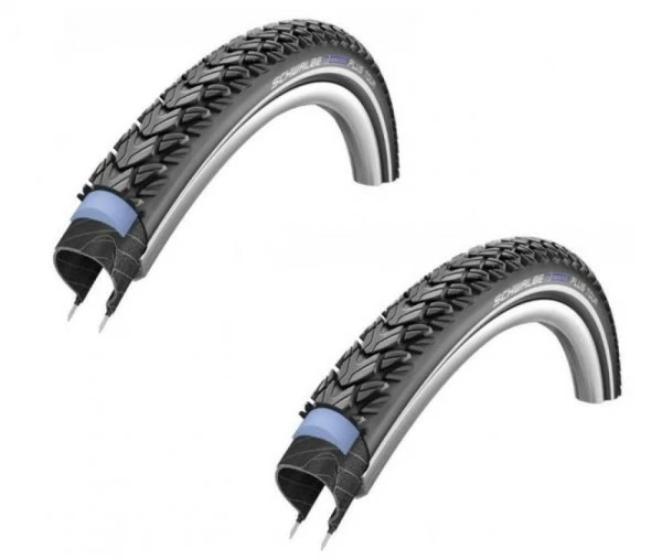 2 X Schwalbe Drahtreifen MARATHON PLUS TOUR 28x1.75 Zoll