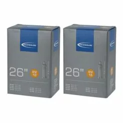 2 X Schwalbe Schlauch DV13 26x1.50-2.40" (40/62-559) - 26 Zoll DV 40mm