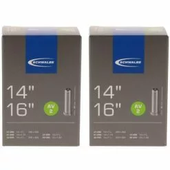 2 X Schwalbe Schlauch AV2 (32/47-288/305), 14-16 Zoll