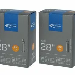 2 X Schwalbe Schlauch DV17 28x1.10-1.75" (28/47-622/635) - 28 Zoll DV 40mm