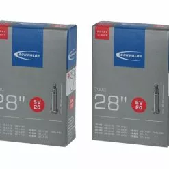 2 X Schwalbe Schlauch SV20 Extra Leicht (18/25-622/630) - 28 Zoll