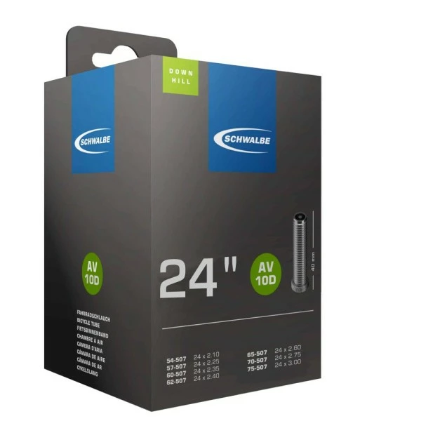 Schlauch Schwalbe AV10D 24x2.10-3.00" 54/75-507 AV40mm