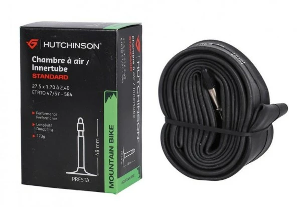 Schlauch Hutchinson Standard 27.5" 27.5x1.70-2.35" Franz.-Ventil 48 Mm